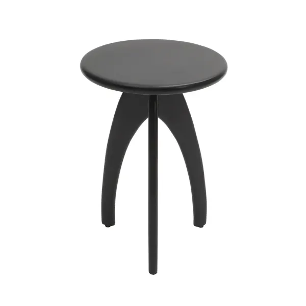 Black Aero Accent Table