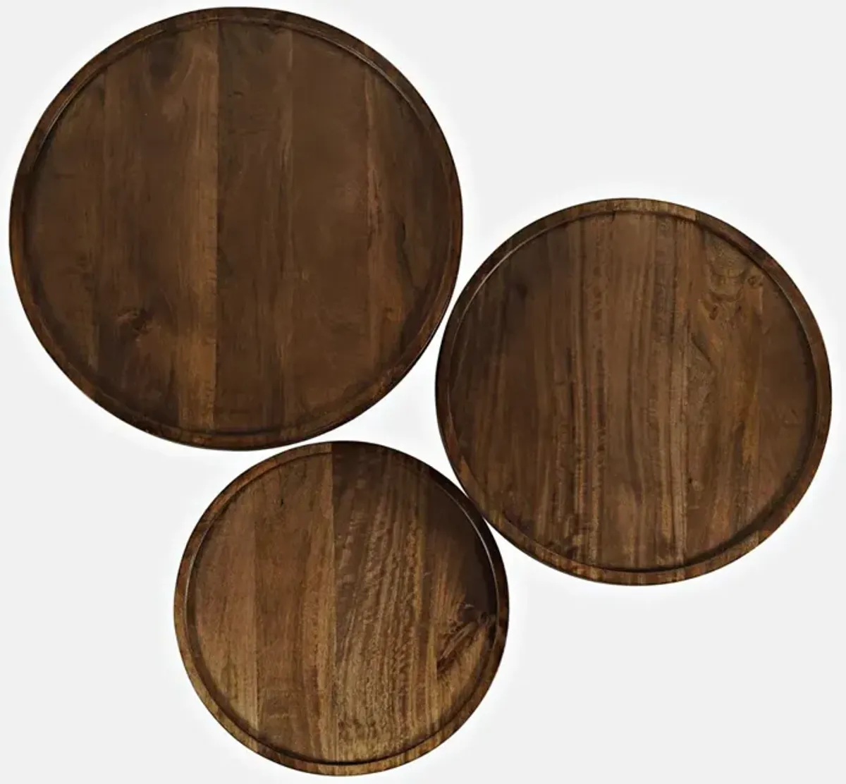 Brown Knox Accent Tables (Set of 3)
