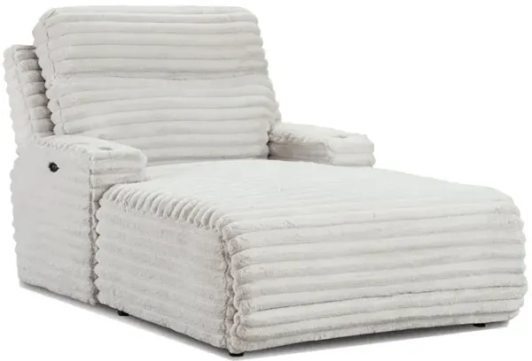 Gray Alaire Power Reclining Chaise