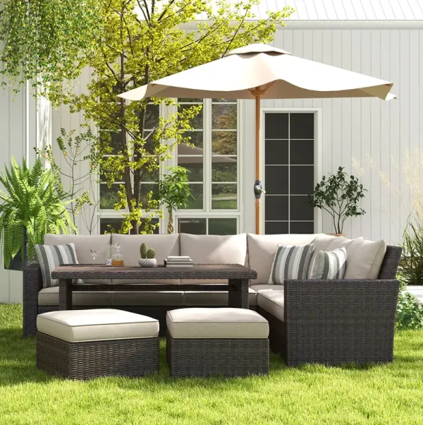 Puerto Nuevo Outdoor Sectional Set