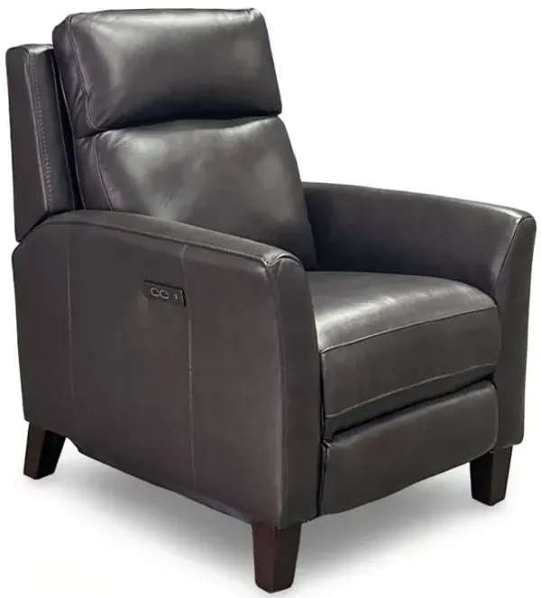 Fairchild Leather Power High Leg Recliner