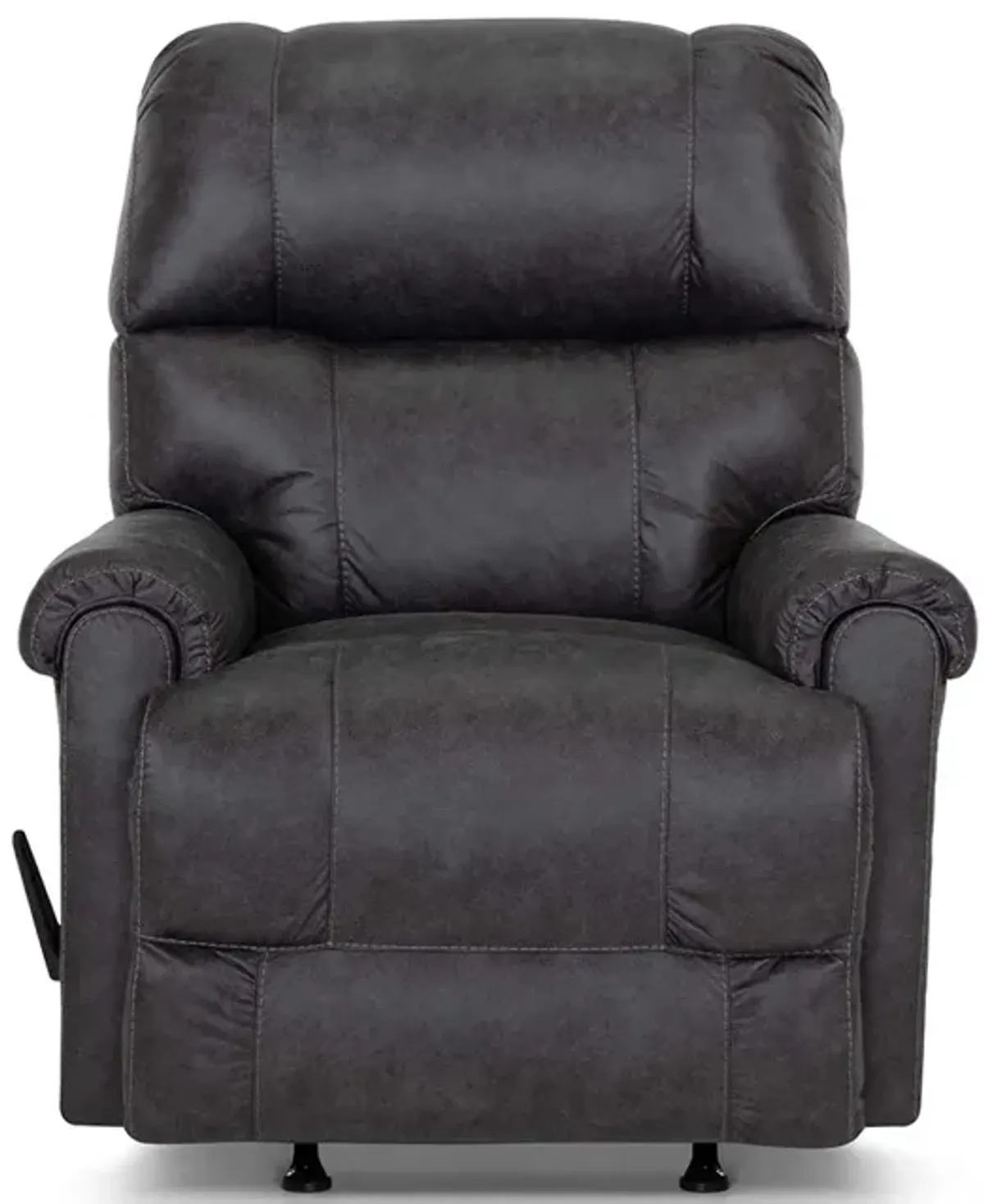 Manual Recline / Gray Captain Rocker Recliner