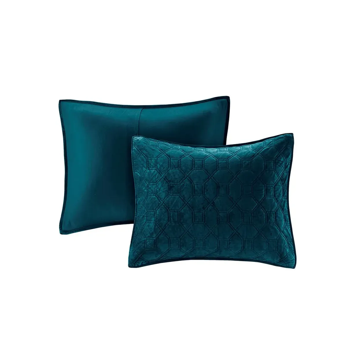 Full / Queen Harper Teal Coverlet Set