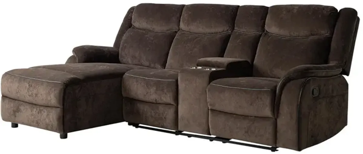 Left Chaise Joseph Reclining Sectional with Chaise