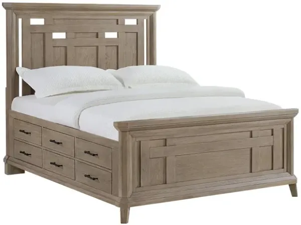 Queen Haven Storage Bed