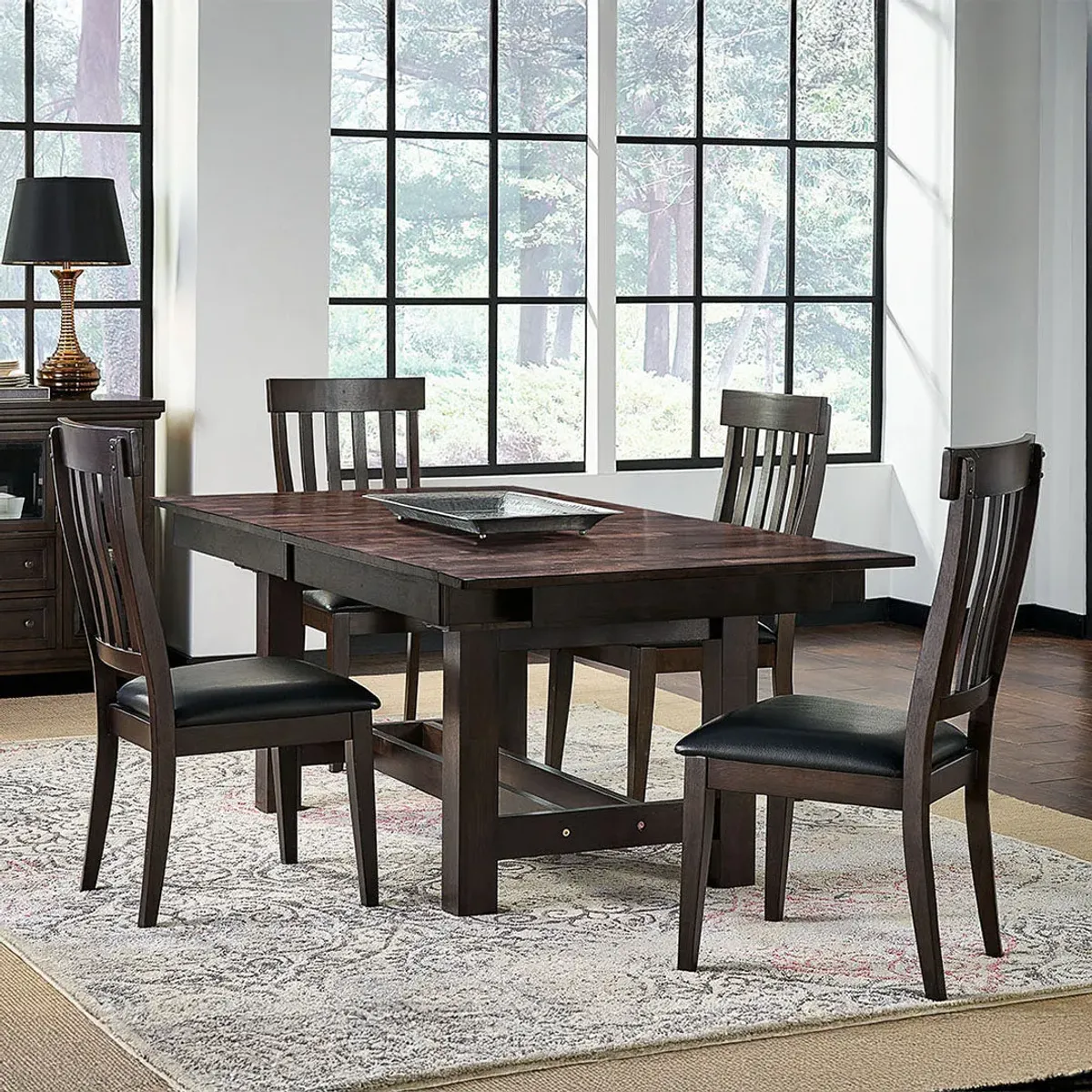 Dining Mariposa Dining Set (5pc) - Gray