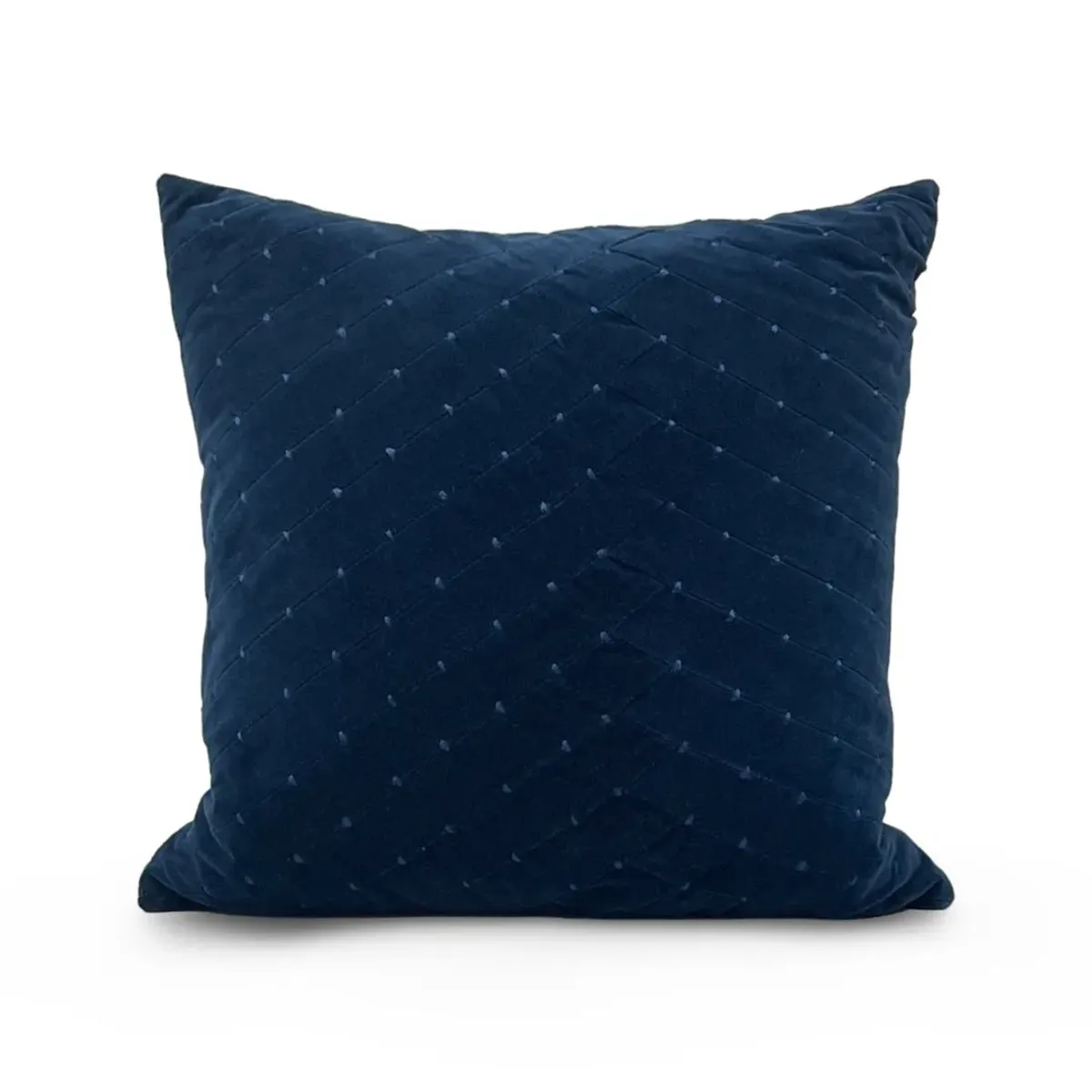Dark Blue Aviana Velvet Pillow