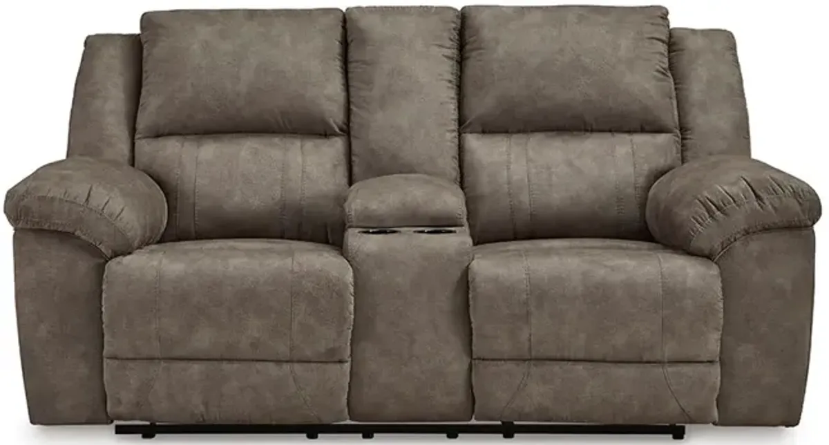 Laresview Reclining Loveseat with Console