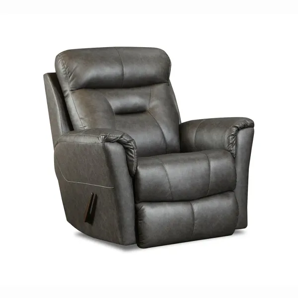 Gray Flicker Rocker Recliner