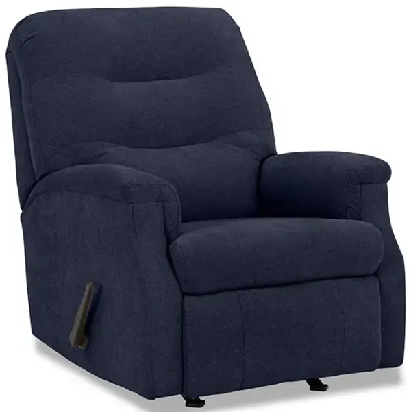 Blue Barbara Rocker Recliner