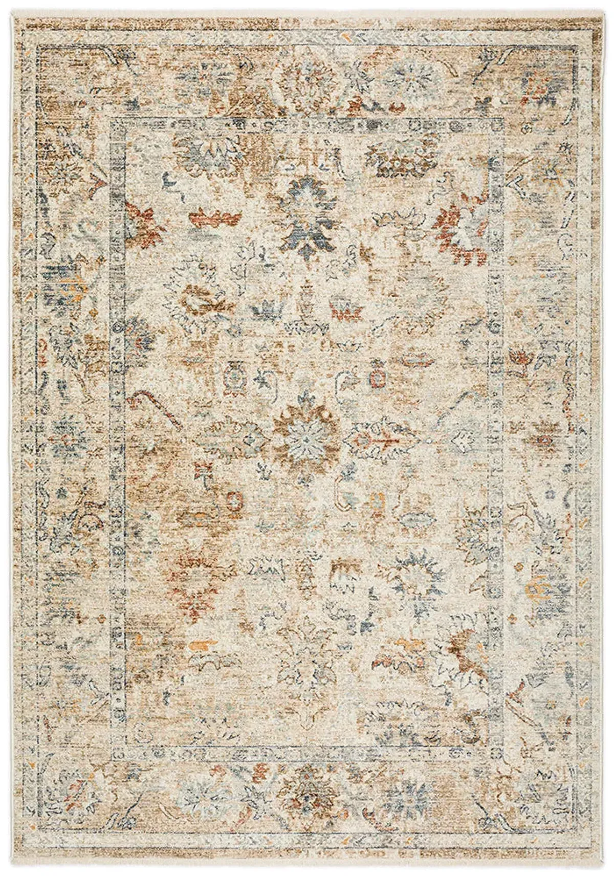 2 x 8 Bergama Ivory Rug