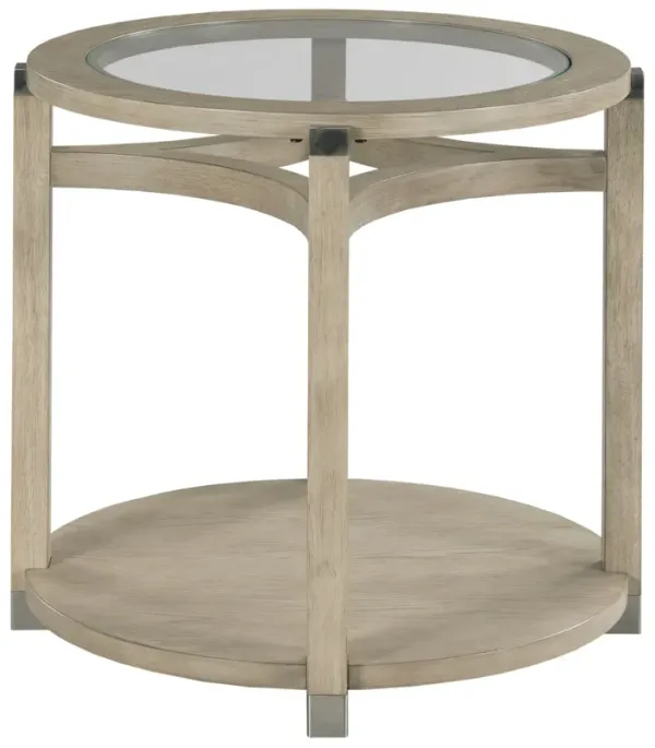 Solstice Round End Table
