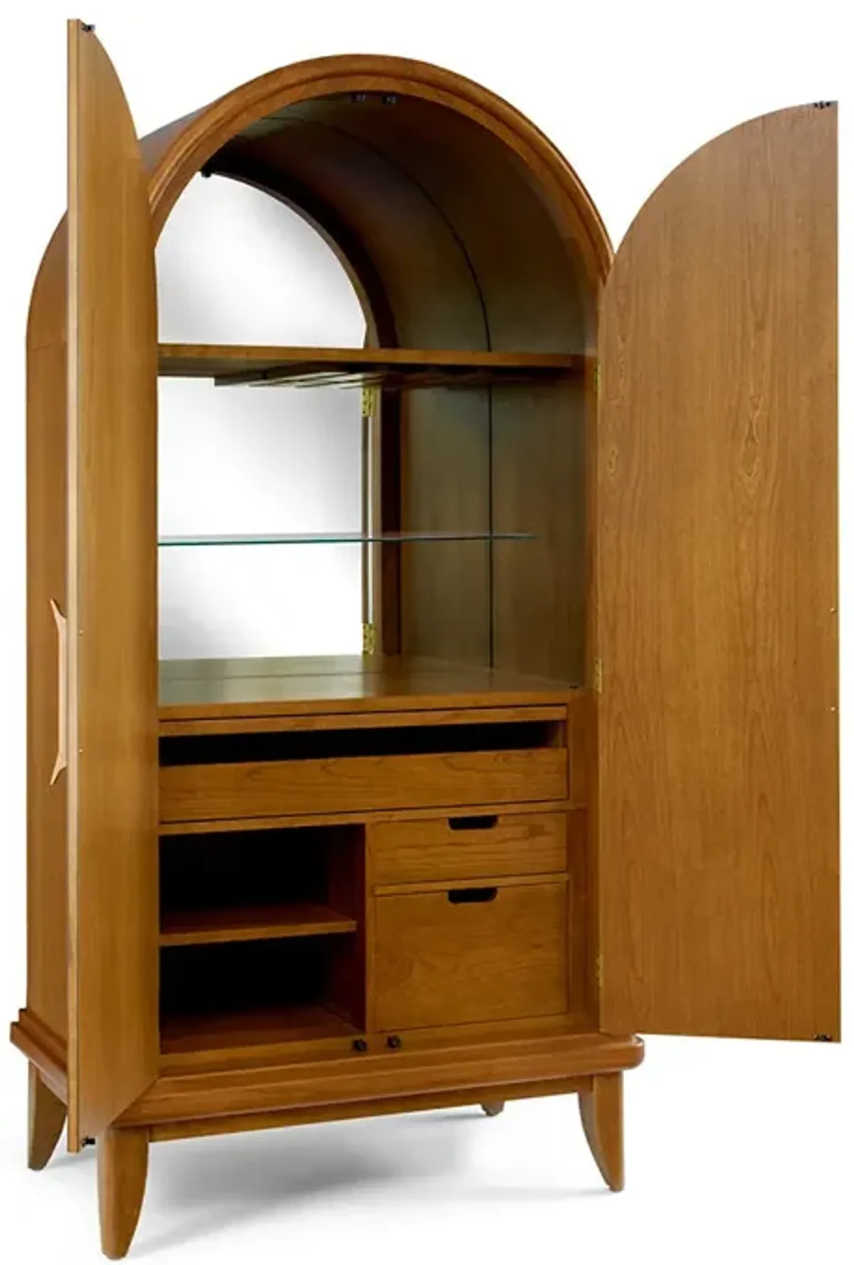 Martine Arched Bar Cabinet
