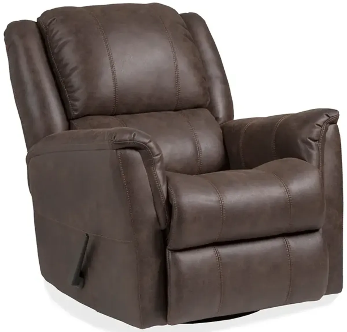 Gray Venus Swivel Glider Recliner