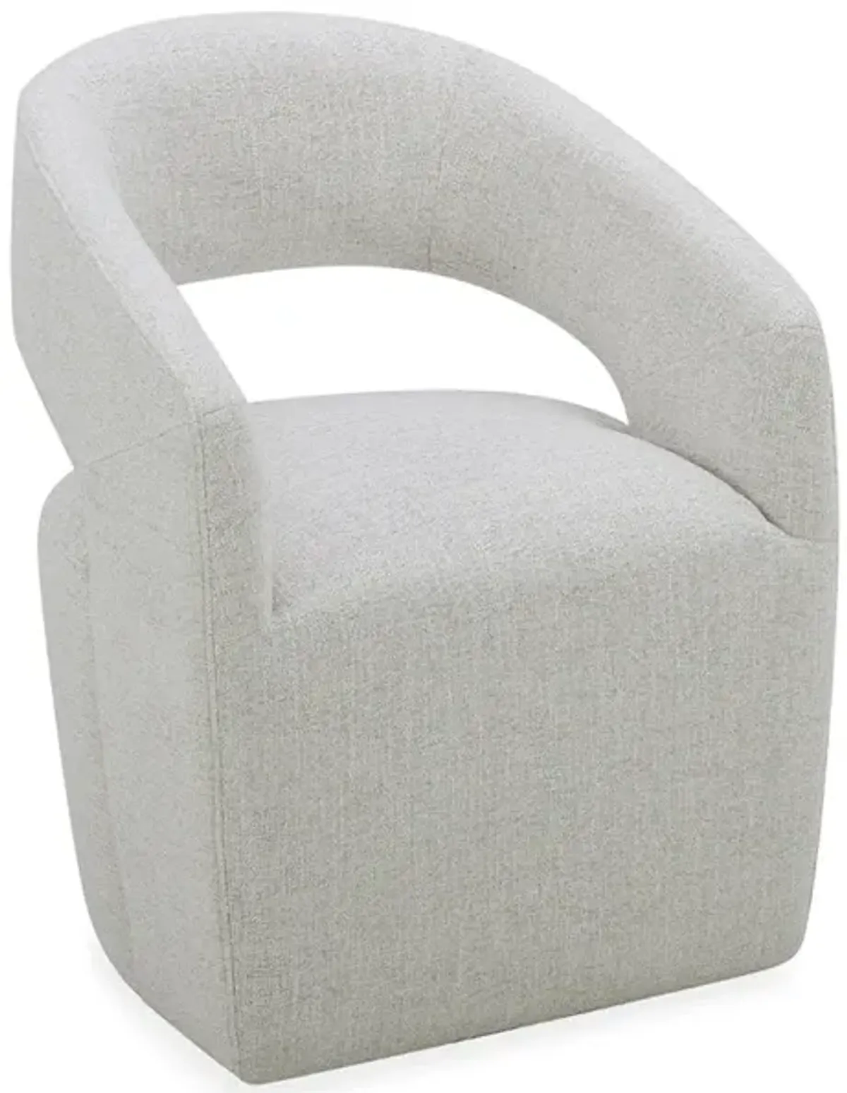 White Nathan Upholstered Dining Chair