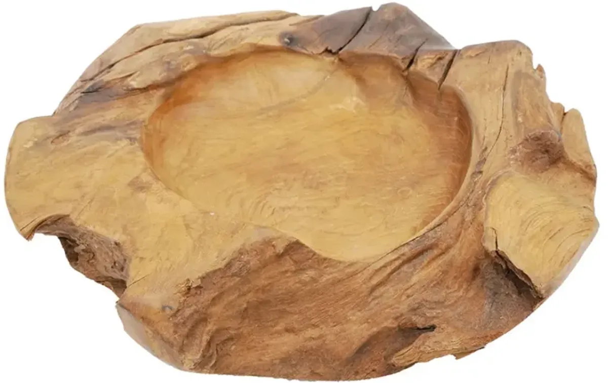 Aisling Decorative Teak Bowl