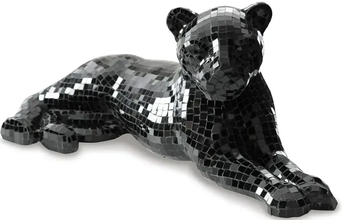 Drice Panther Sculpture - Black