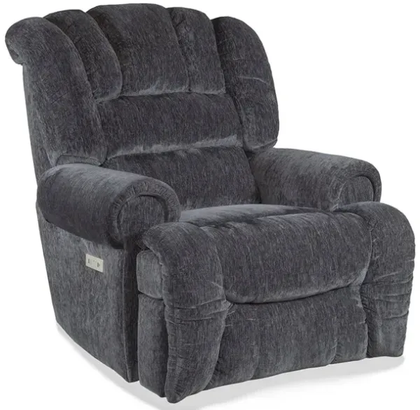 Dark Gray KingComfort Power Recliner