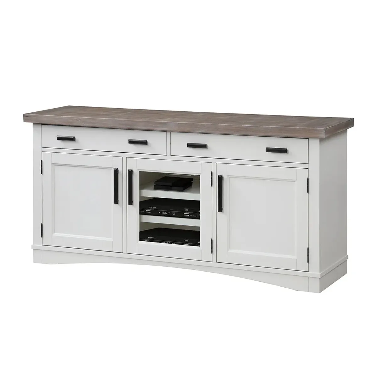 76 Inch / Blue Modern Roots TV Console