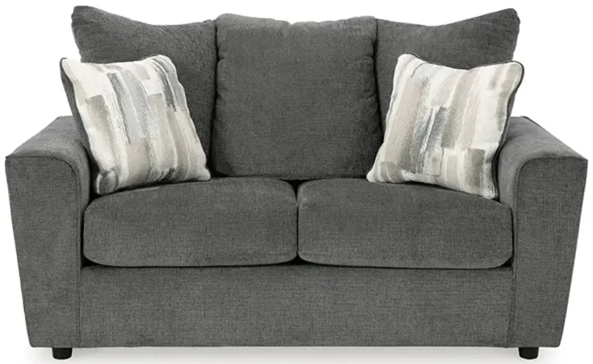 Dark Gray Stairatt Loveseat