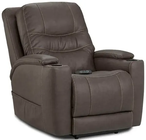 Brown Turbo Triple Power Recliner