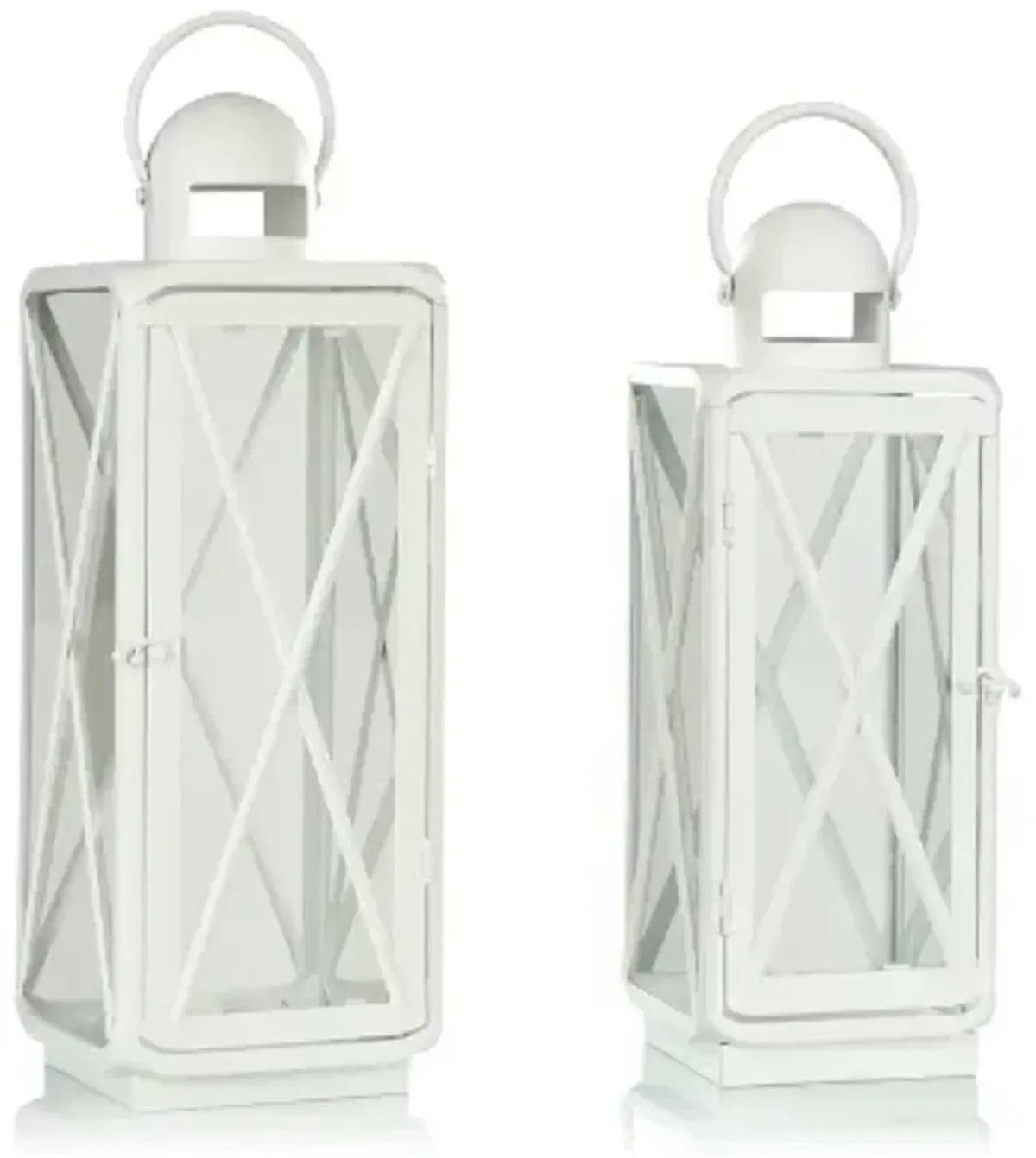 White Lanterns (Set of 2)