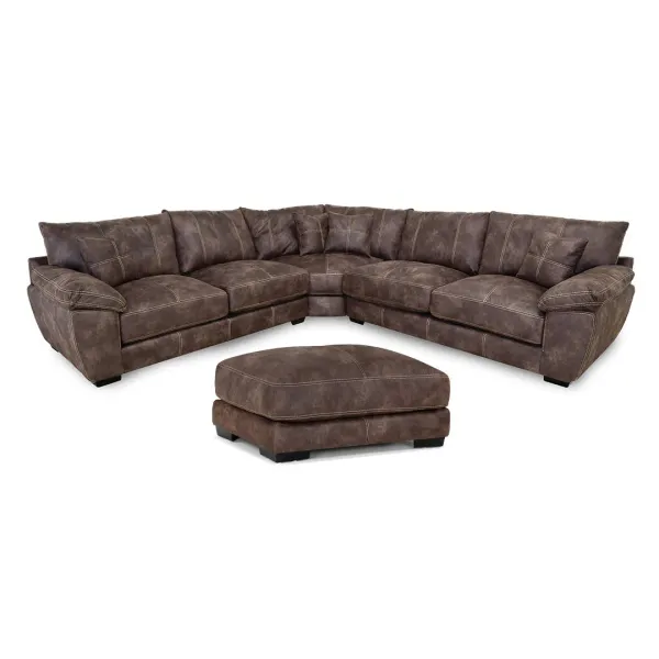 Sectional with Ottoman Teagan Sectional