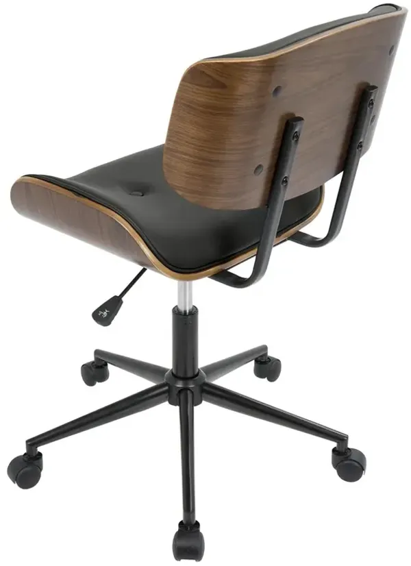 Black Lombardi Office Chair