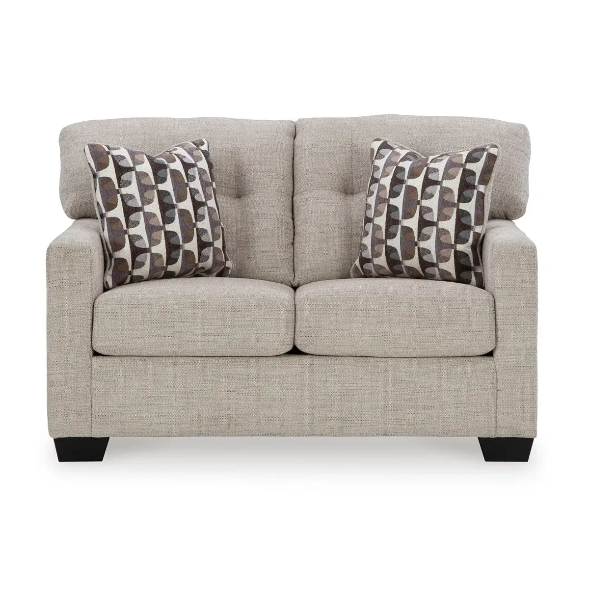 Gray Mahoney Loveseat