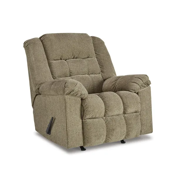 Beige Kegler Manual Rocker Recliner