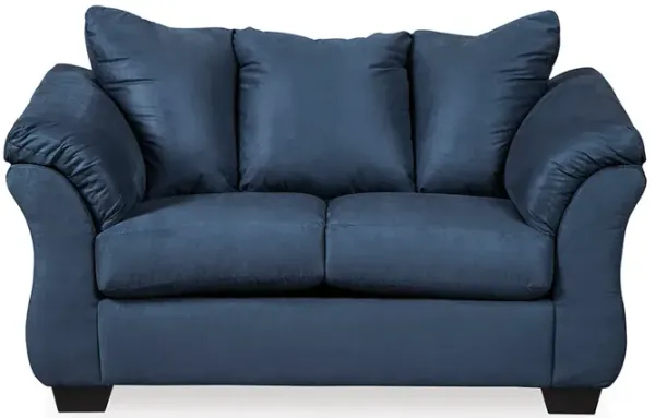 Blue Darcy Loveseat