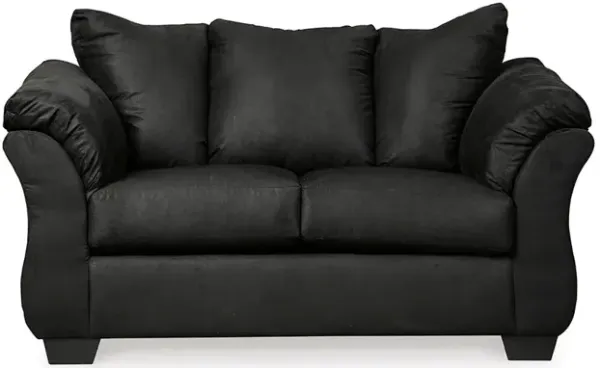 Black Darcy Loveseat