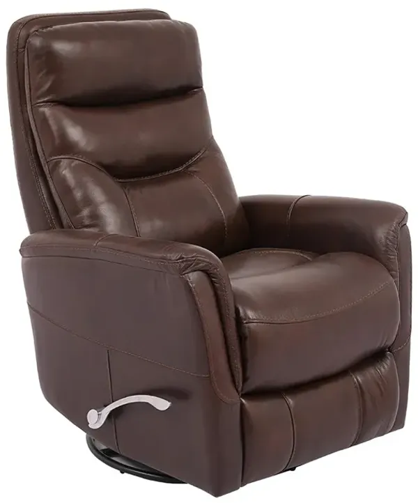 Robust (Brown) Revolve Swivel Glider Recliner