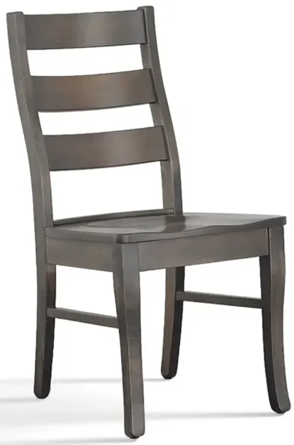 Side Chair (Gray) Casual Comfort Dining Chair (Gray)