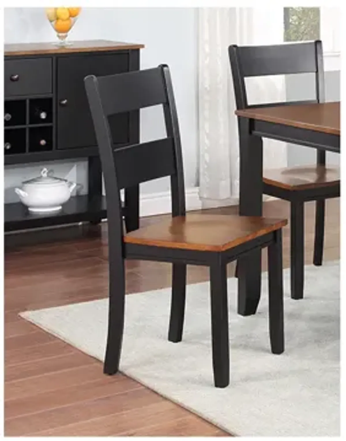 Counter Height / Black Drake Dining Chair