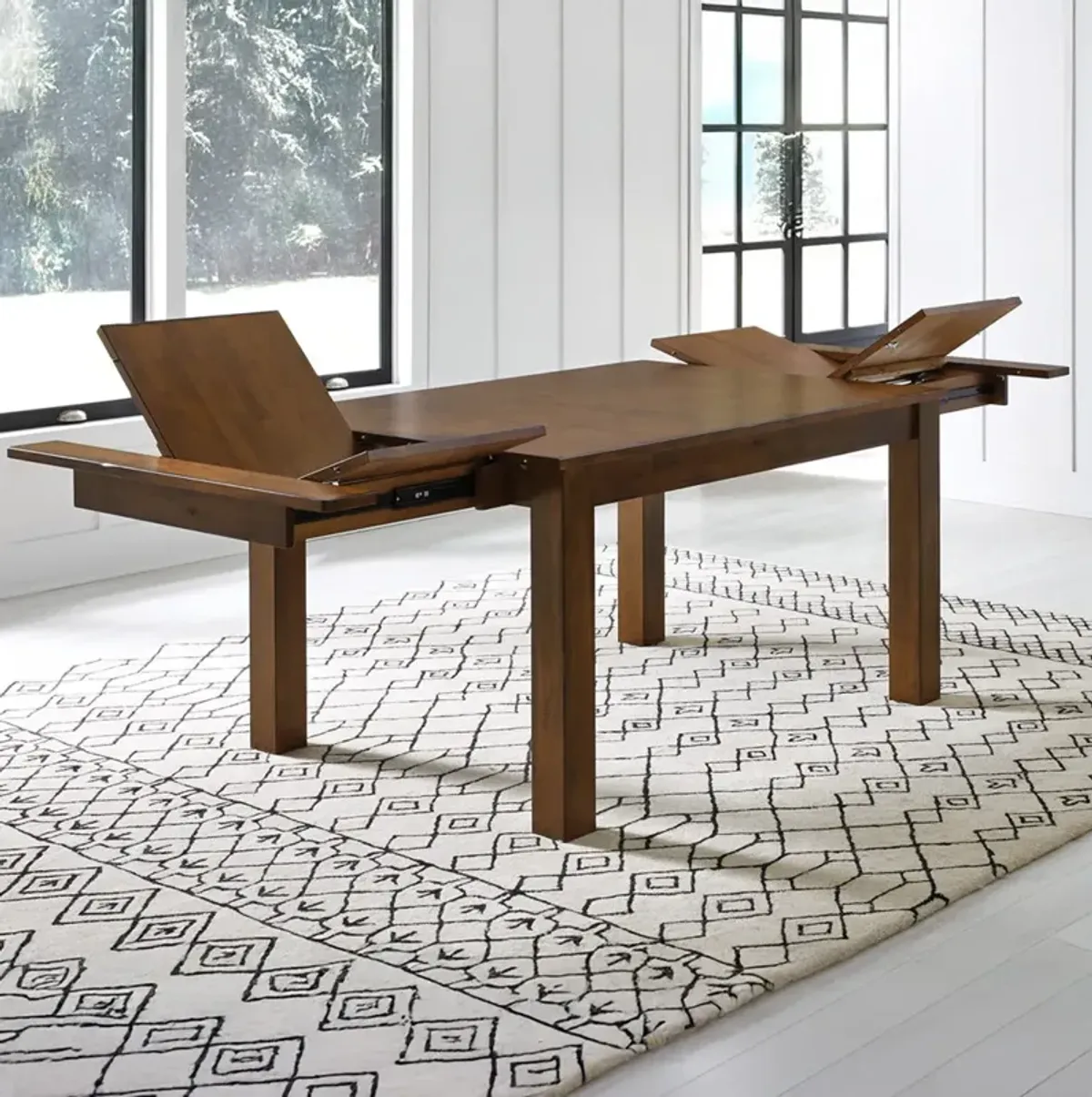 Dining Height Mariposa Dining Set (5pc) - Whiskey