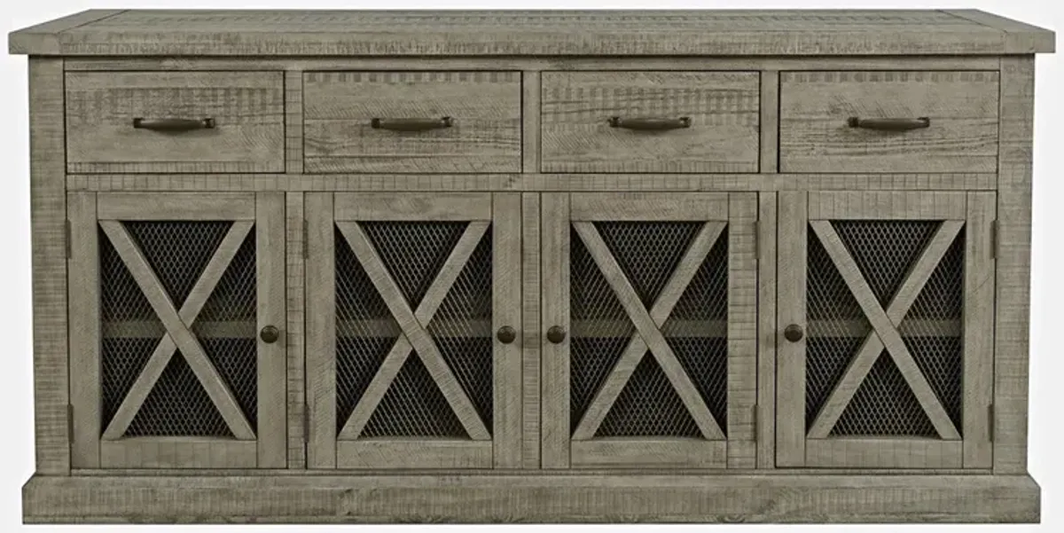 Telluride Driftwood Drawer Sideboard