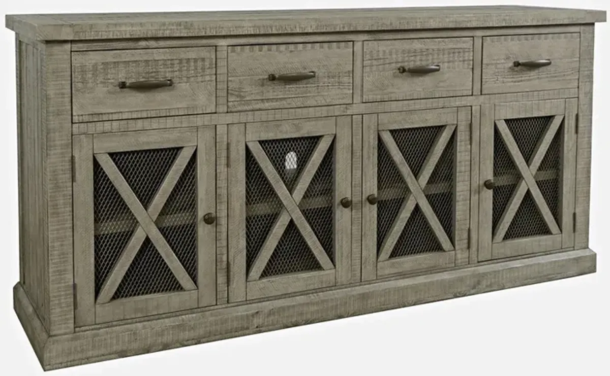 Telluride Driftwood Drawer Sideboard