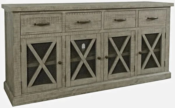 Telluride Driftwood Drawer Sideboard
