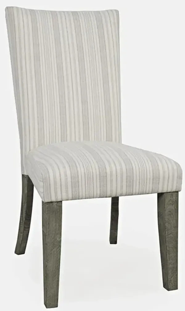 Telluride Driftwood Upholstered Dining Chair