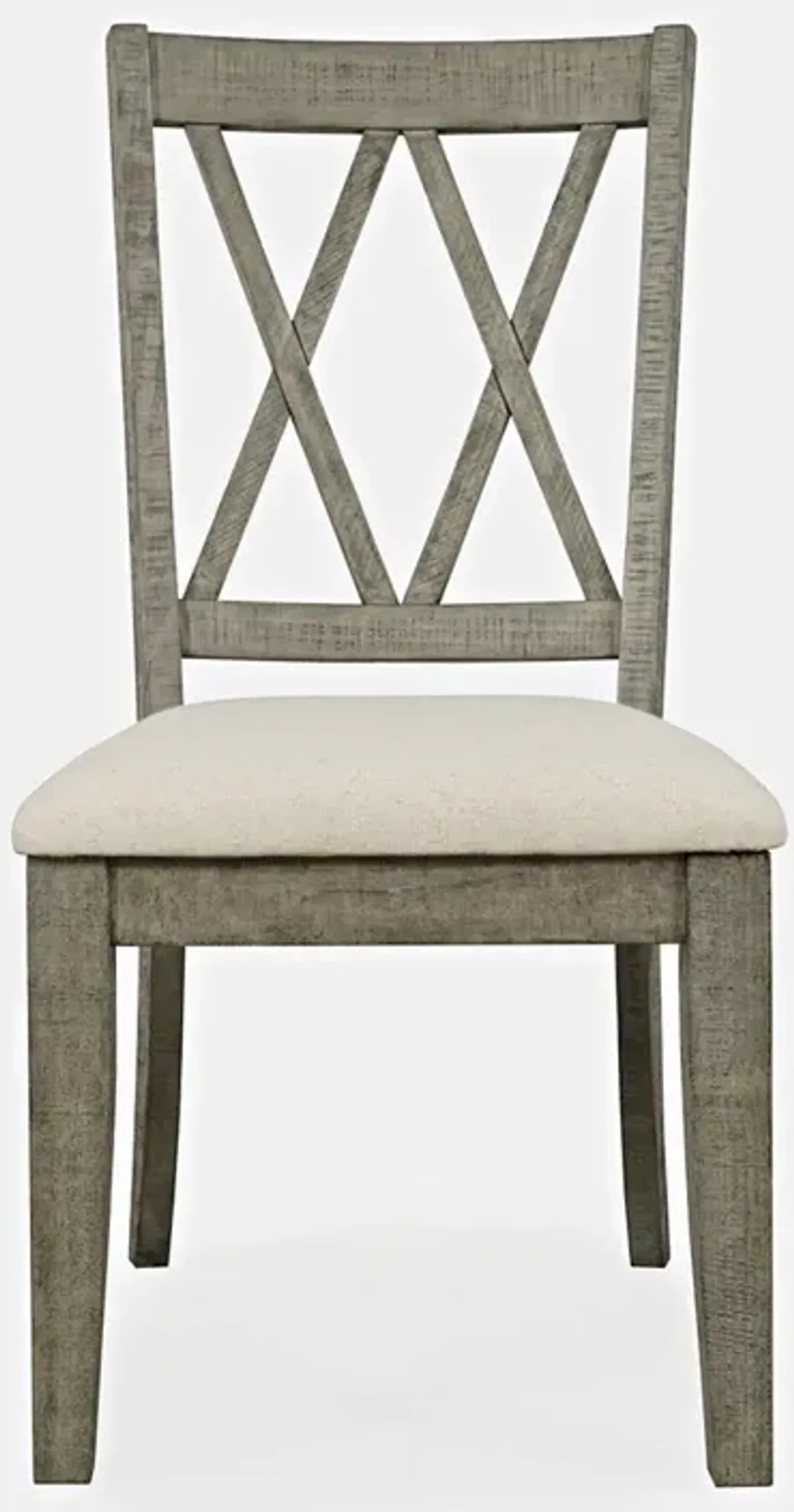 Telluride Driftwood X Back Dining Chair