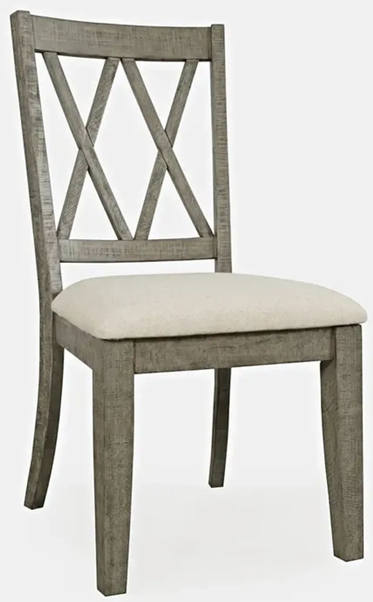 Telluride Driftwood X Back Dining Chair