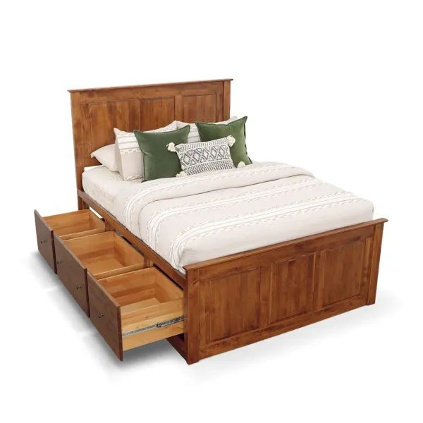 King Shaker Storage Bed