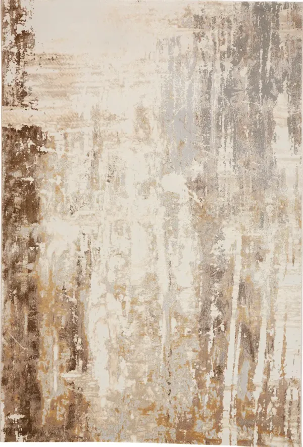 5 x 8 Parker Gray Beige Rug