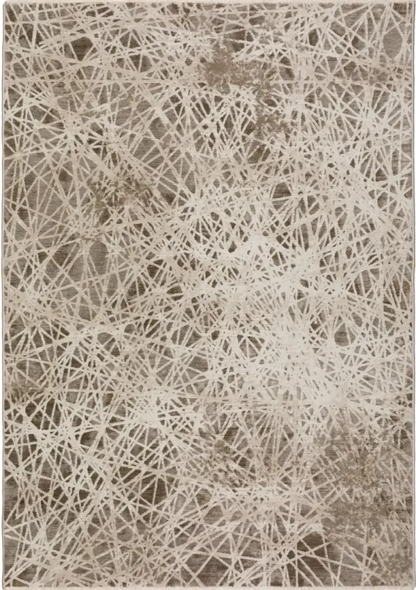 3x5 Denizi Taupe Rug