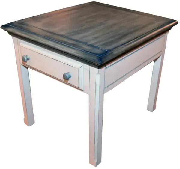 Cranes Beach 1 Drawer End Table