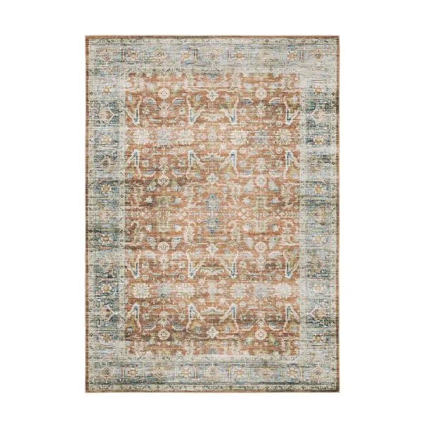 5 x 7 Charleston Bronze Washable Rug