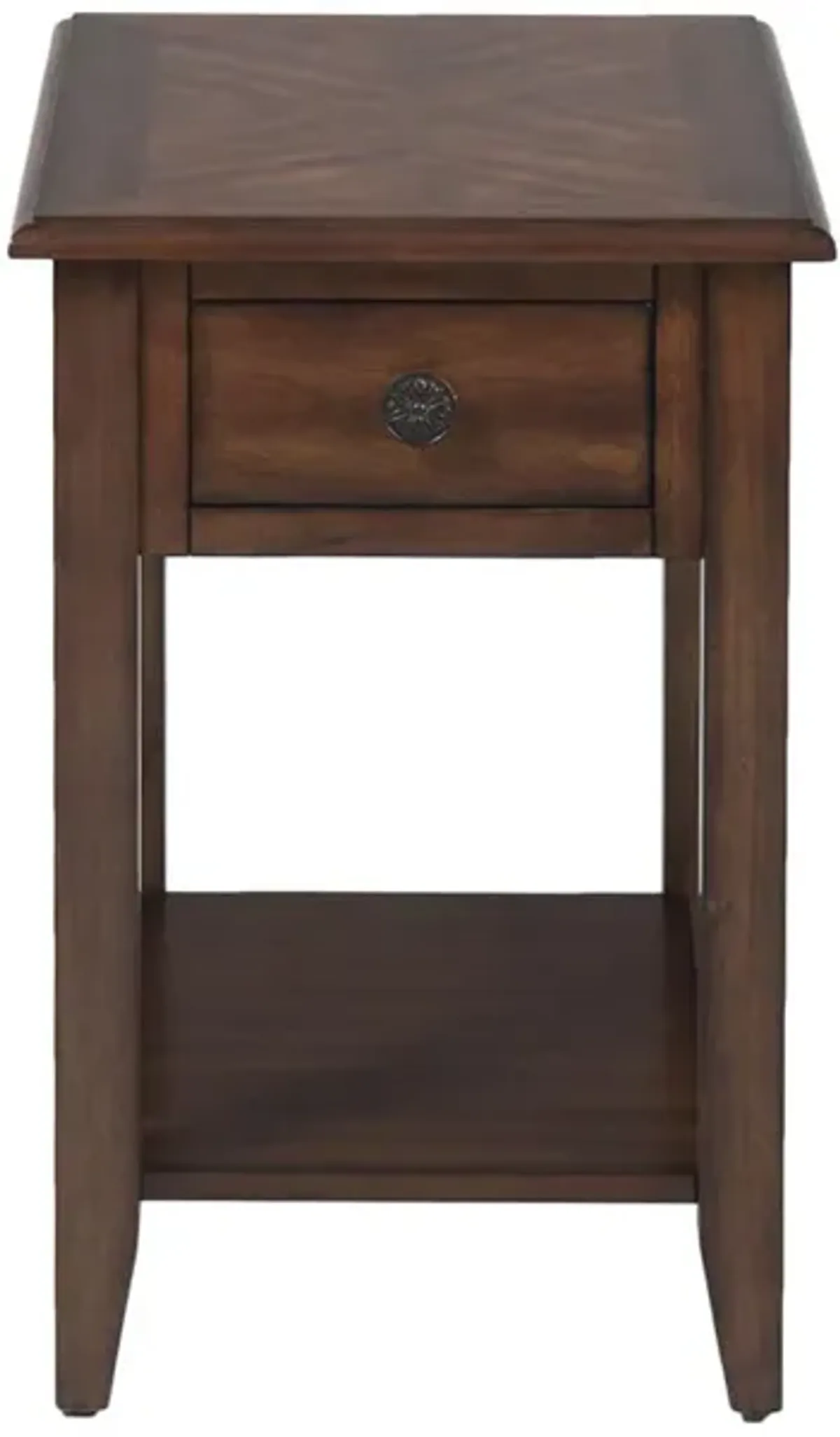 Lenore Side Table - Brown