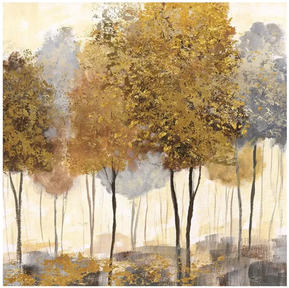 Golden and Gray Trees