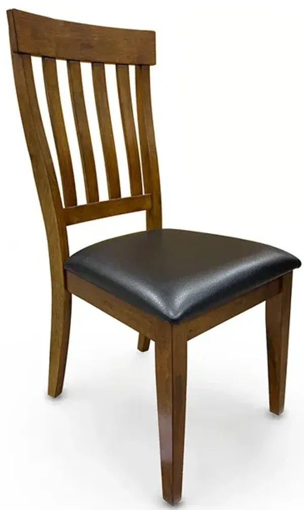 Brown Mariposa Slatback Chair